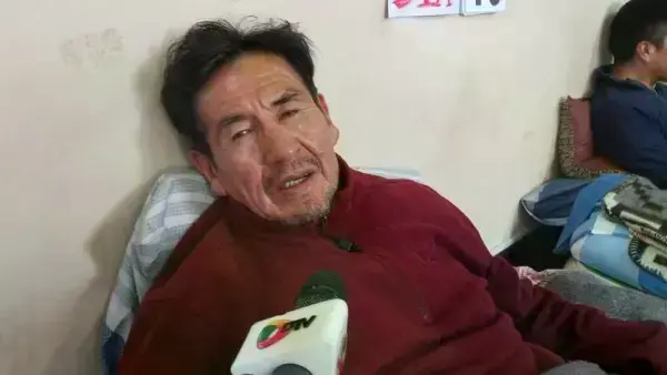 El dirigente José Luis Álvarez era uno de los huelguistas.