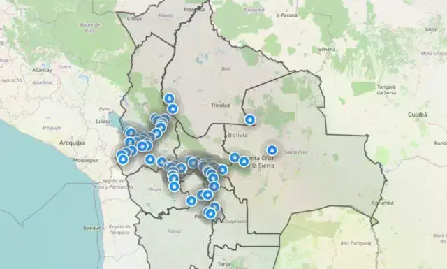Mapa de transitabilidad de la ABC, actualizado la noche de este sábado.