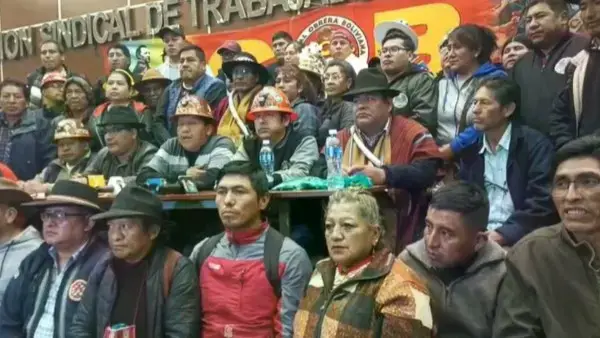 La Central Obrera Boliviana.