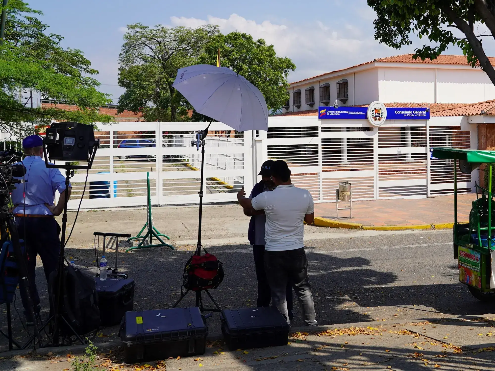 Consulado venezolano en Cúcuta, Colombia.