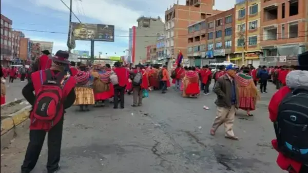 Imagen referencial de los bloqueos.