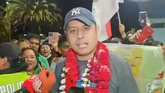 El vicepresidente Edmand Lara en Tarija.