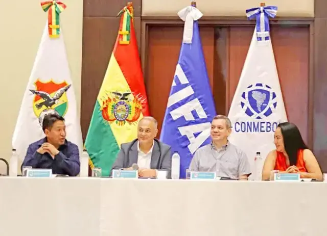 Reunión del Consejo Superior de la División Profesional en Santa Cruz.
