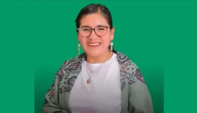 La candidata de Por Siempre Chuquisaca, Cecilia Calani.