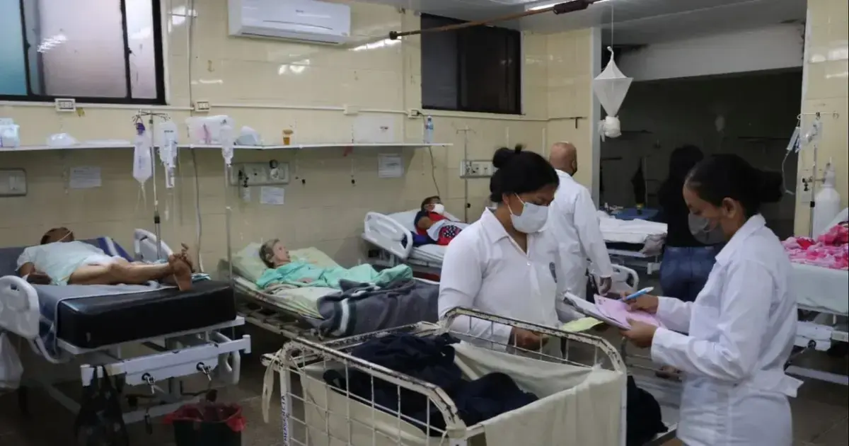 Saturación de pacientes en el hospital