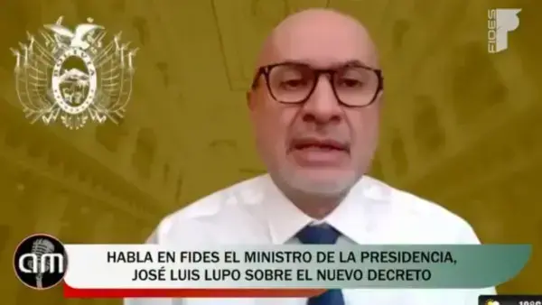 Ministro de la Presidencia, José Luis Lupo.