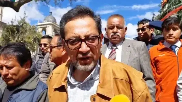 Pedro Terán, coordinador político del MIR en La Paz.