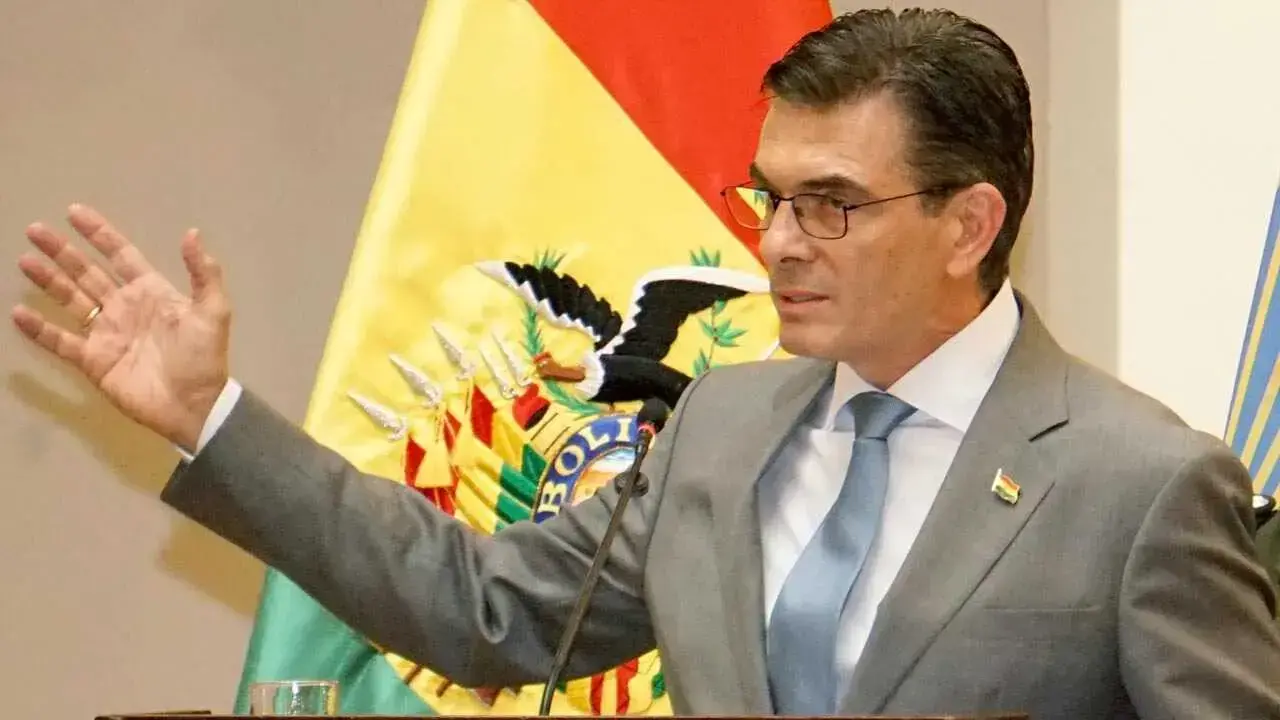 El presidente del Estado boliviano, Rodrigo Paz.