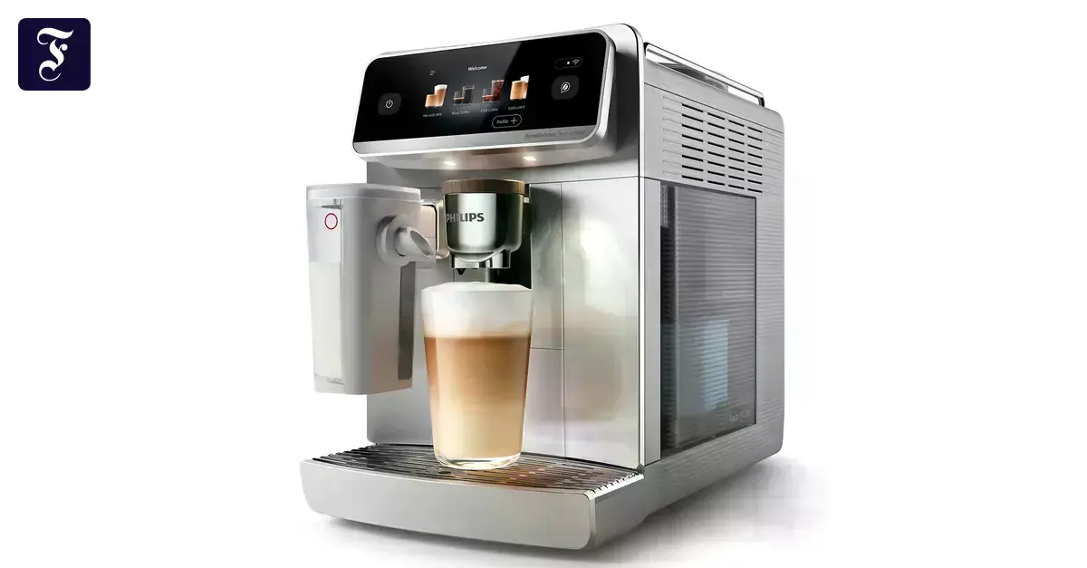 La nueva máquina insignia: Café Aromis 8000 Serie de Philips.