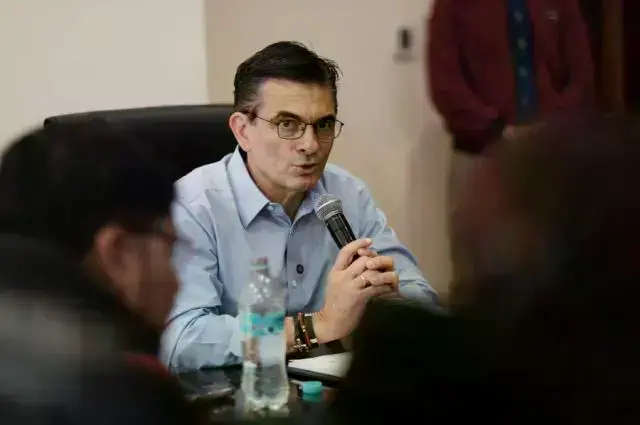 El presidente de Bolivia, Rodrigo Paz.