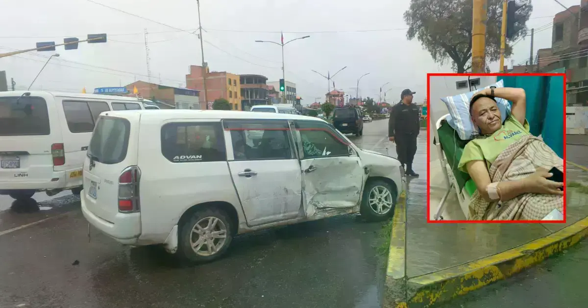 Juan Flores iba como copiloto en el vehículo que fue impactado por otro motorizado.