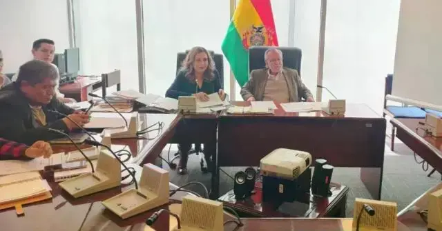 Sesión de la Comisión de Constitución.