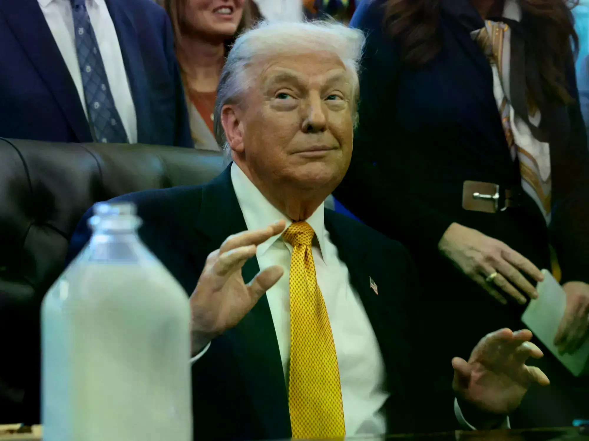 Donald Trump, este miércoles en la Casa Blanca.