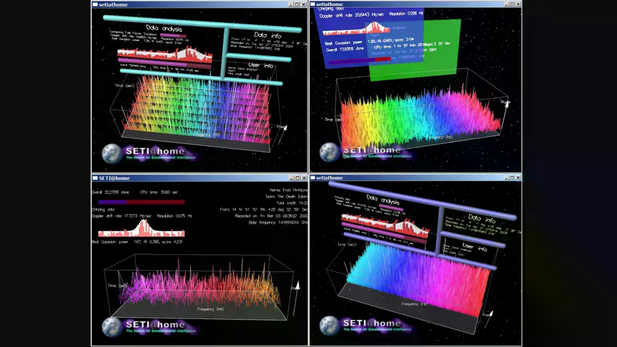 El proyecto SETI@home contó con millones de voluntarios de todo el mundo en la búsqueda de vida extraterrestre.