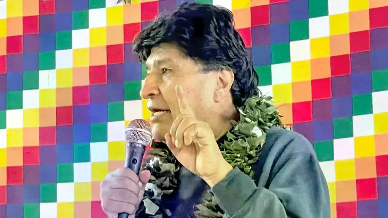 El expresidente Evo Morales en una imagen de archivo.