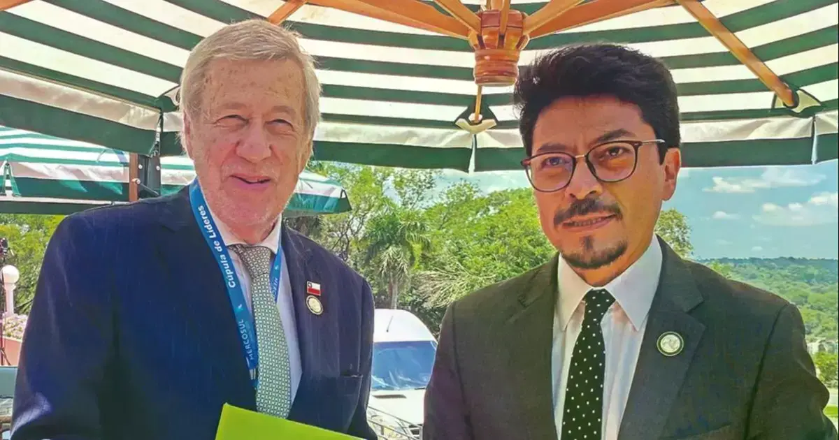 Van Klaveren y Aramayo se reunieron en diciembre en Foz de Iguazú (Brasil) para avanzar en el diálogo.
