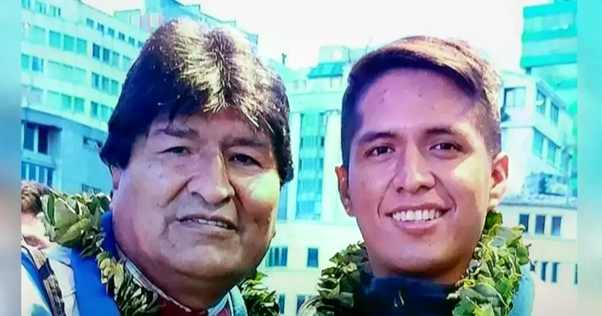 Evo Morales y Andrónico Rodríguez cuando eran 'hermanos y compañeros'.