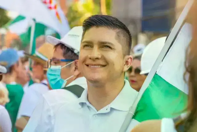 Juan Carlos Medrano, candidato a la Gobernación de Santa Cruz.