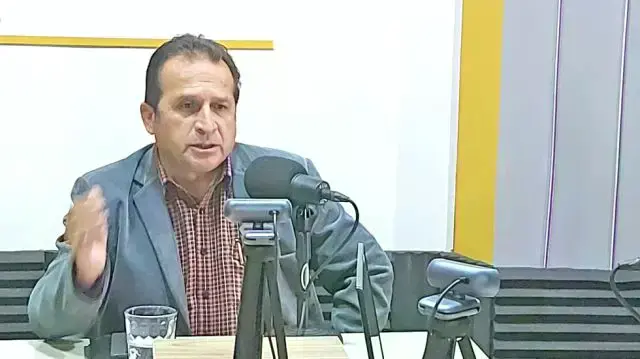 Hebert Terrazas, de Nueva Generación Patriótica (NGP), en Correo del Sur Radio.