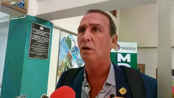 Director nacional del Senasag, Erick Bruckner.