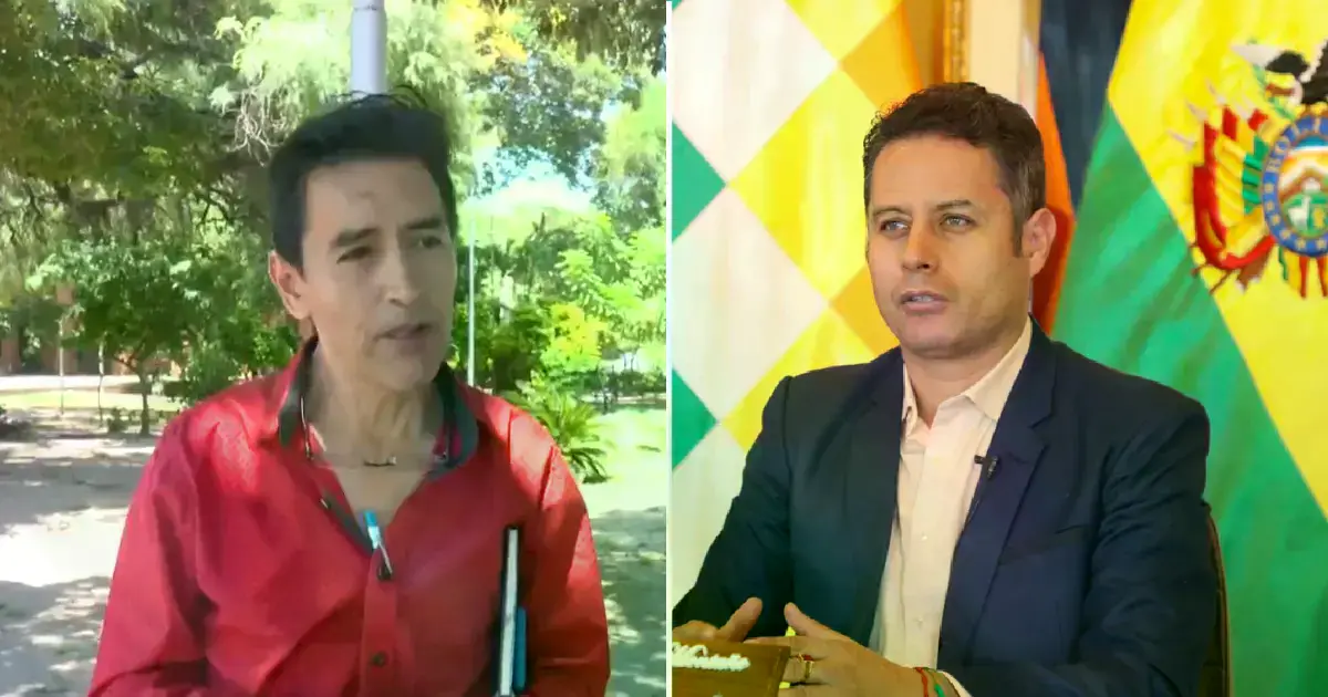 Miguel Cadima (izquierda) cuenta con el respaldo de Edmand Lara.