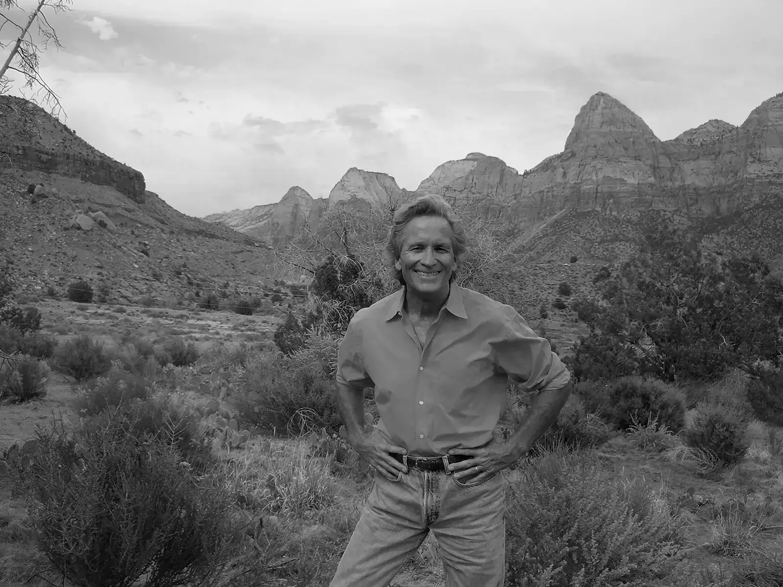 Doug McConnell, presentador y defensor del medio ambiente.