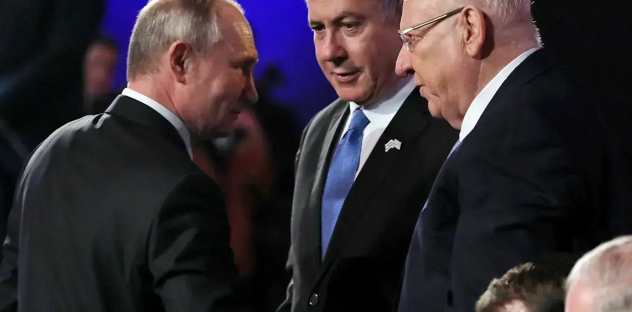 Putin junto al primer ministro israelí, Benjamin Netanyahu.