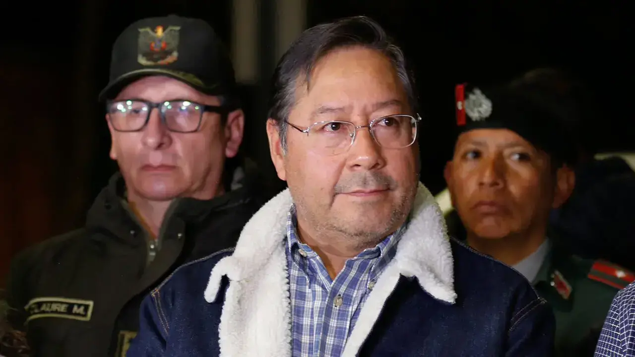 El presidente Luis Arce.