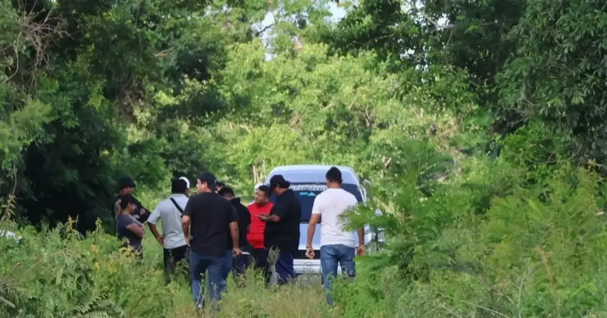 Inspección al lugar donde hallaron el cuerpo de Yuvinca