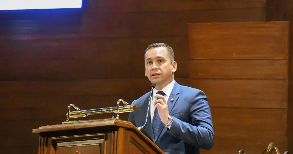El presidente del TSJ, Rómer Saucedo.