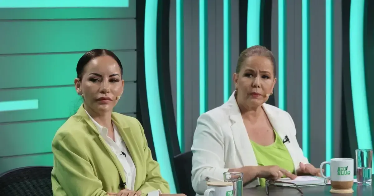 Mayte Flores y Angélica Sosa en el programa Yo Elijo