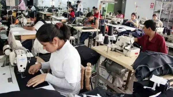 Pequeños productores textiles.