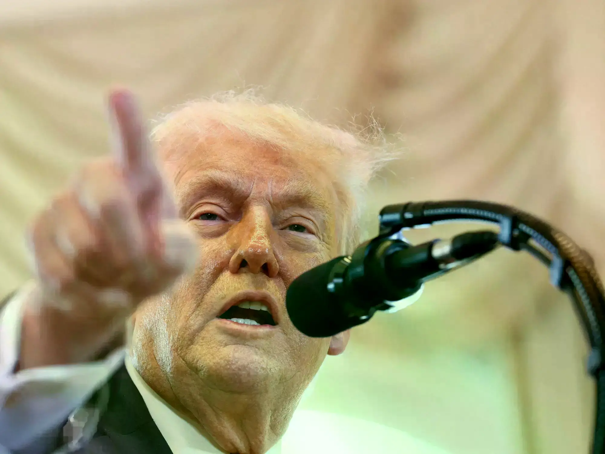 Donald Trump sigue enojado por no haber sido elegido para el Premio Nobel de la Paz.