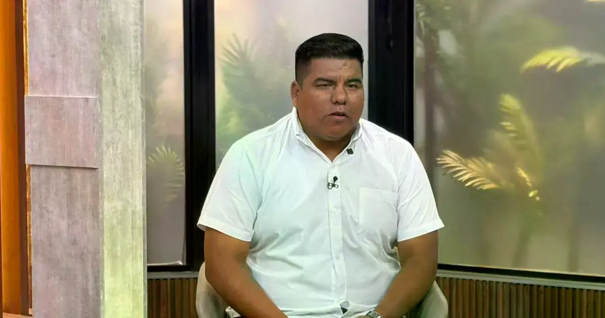 Orlando Peña, candidato a alcalde de Santa Cruz de la Sierra.