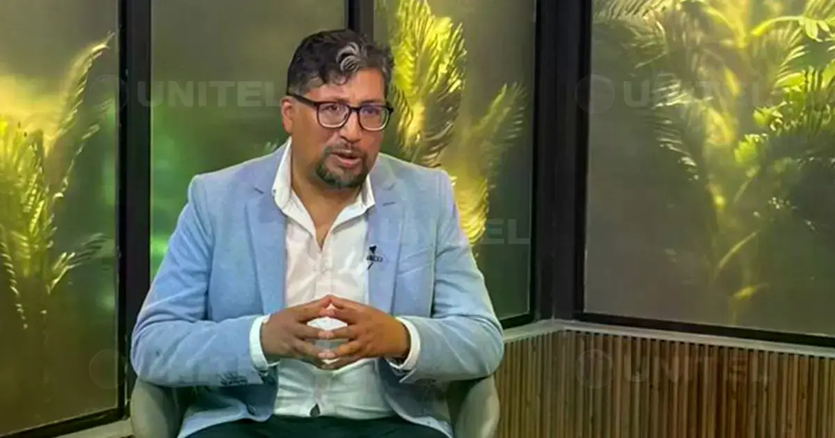 Raúl Daza, candidato a la Alcaldía de La Paz por el FRI.