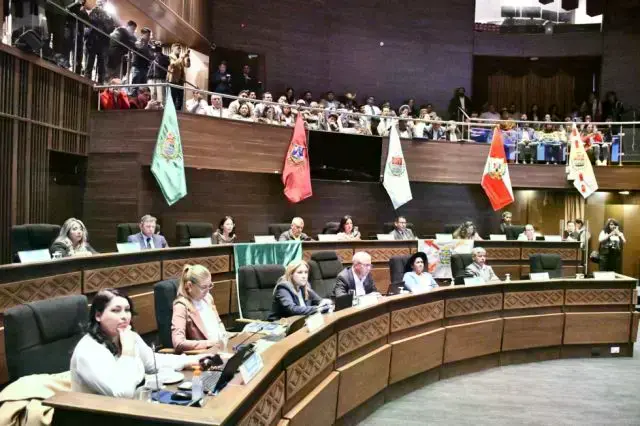 La Cámara de Senadores.