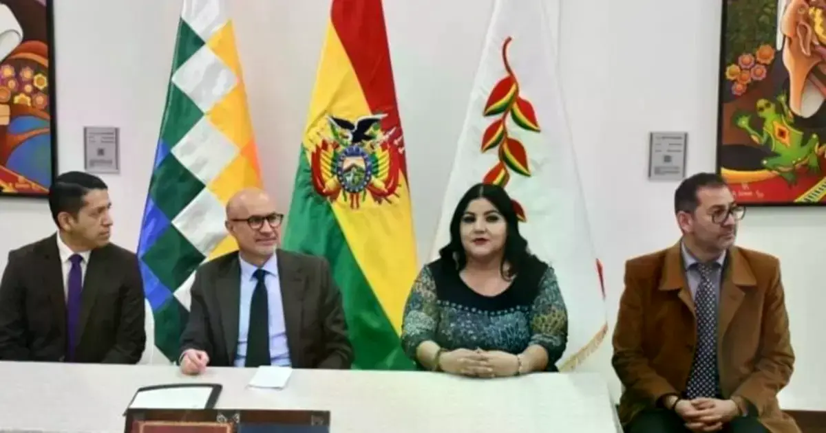 Acto de posesión de la viceministra de Igualdad de Oportunidades, Jéssica Echeverría.