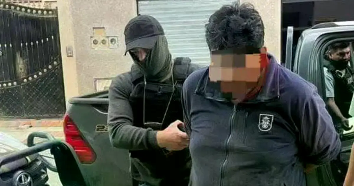 El aprehendido en el caso del feminicidio de Cochabamba.
