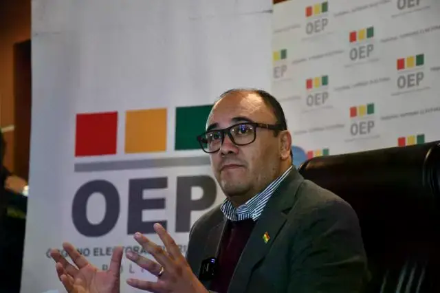 El presidente del TSE, Gustavo Ávila.