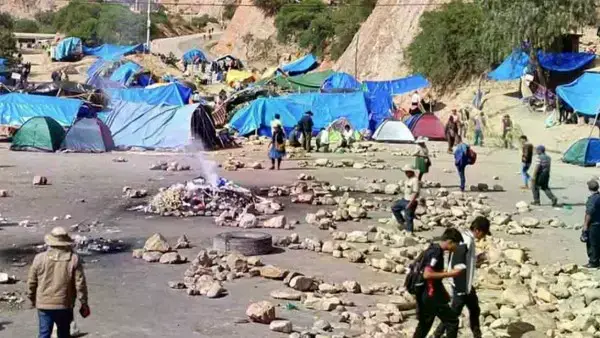 Un punto de bloqueo en rechazo al DS 5503.