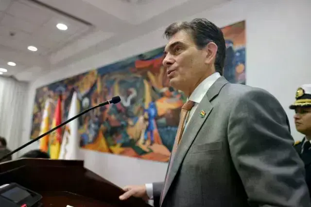 El presidente de Bolivia, Rodrigo Paz.