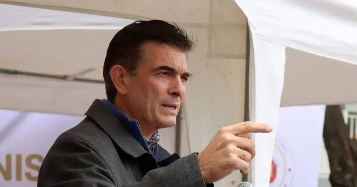 Foto de archivo del presidente Rodrigo Paz.