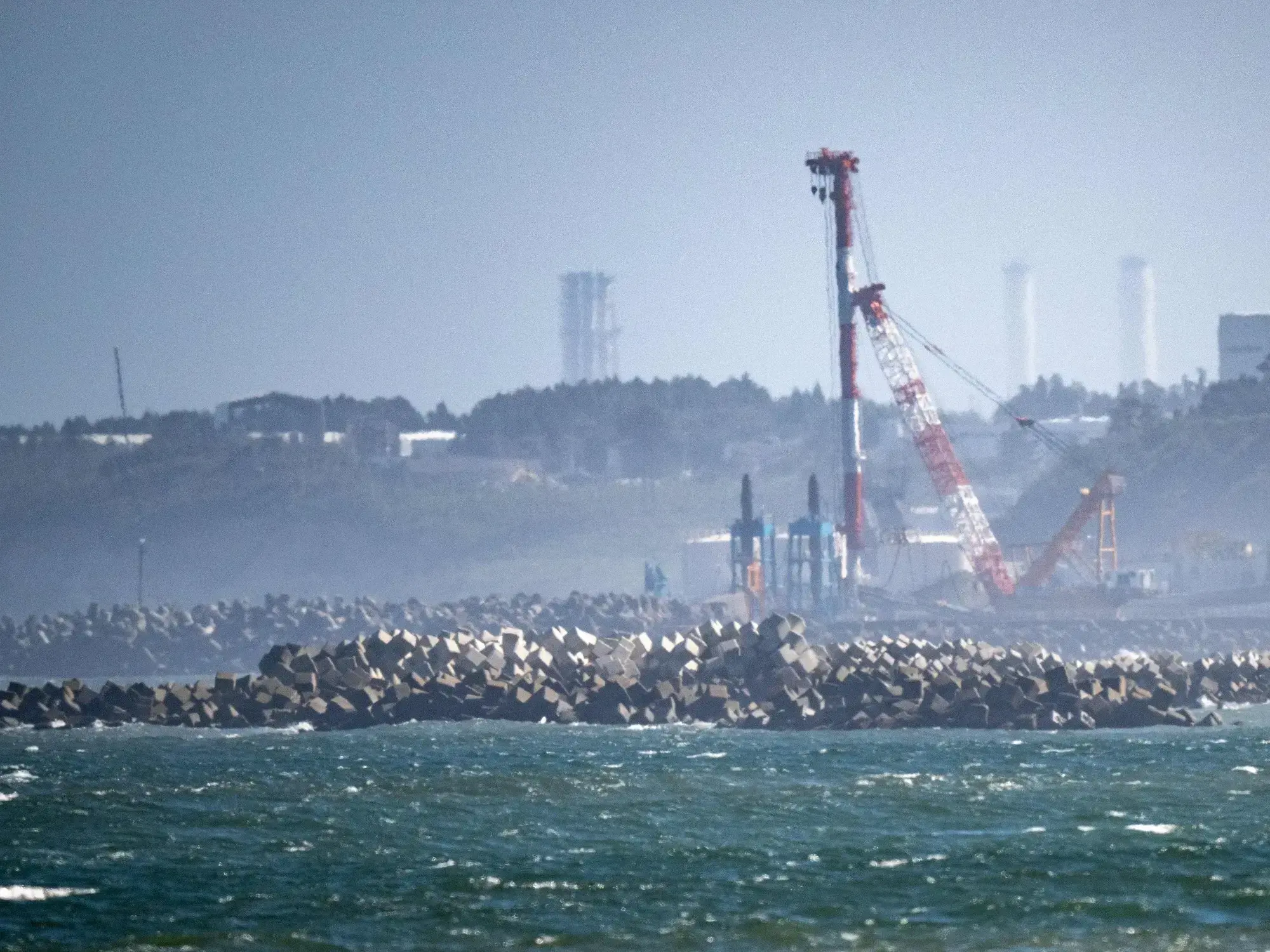 La planta nuclear de Kashiwazaki-Kariwa, en Kashiwazaki, Japón.