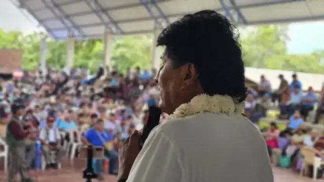 El expresidente Evo Morales en una aparición anterior.