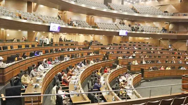 Una sesión reciente de la Cámara de Diputados.