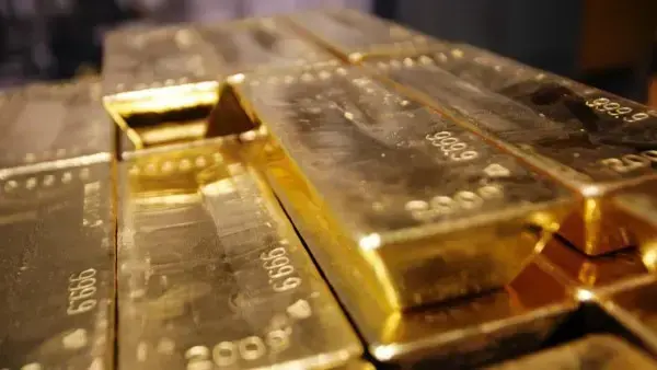 Imagen referencial de reservas de oro.