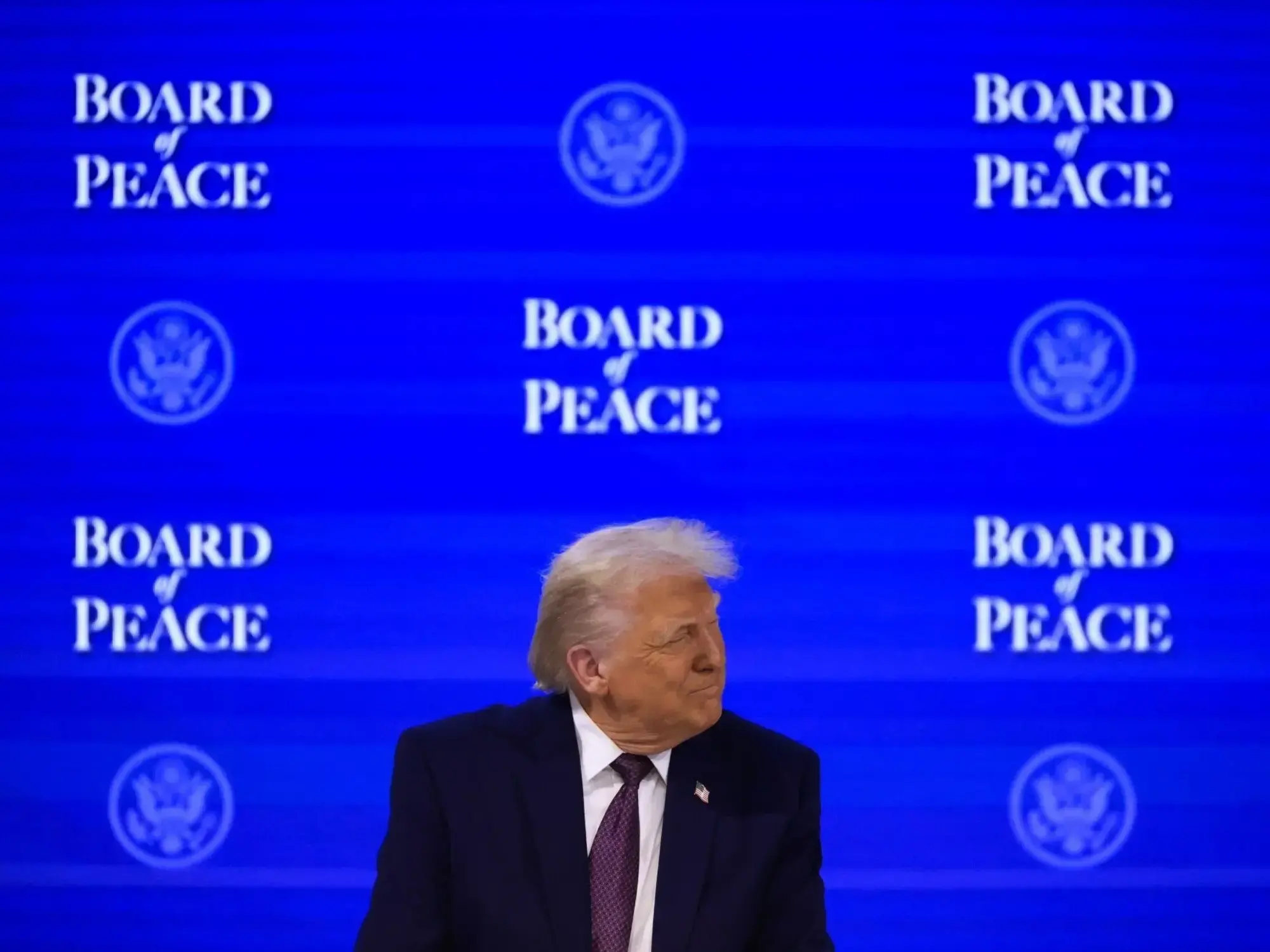 Donald Trump en el Foro Económico Mundial de Davos.