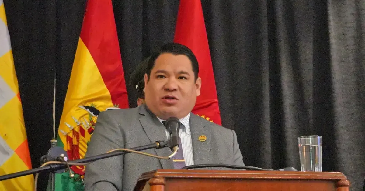 El fiscal general del Estado, Róger Mariaca.