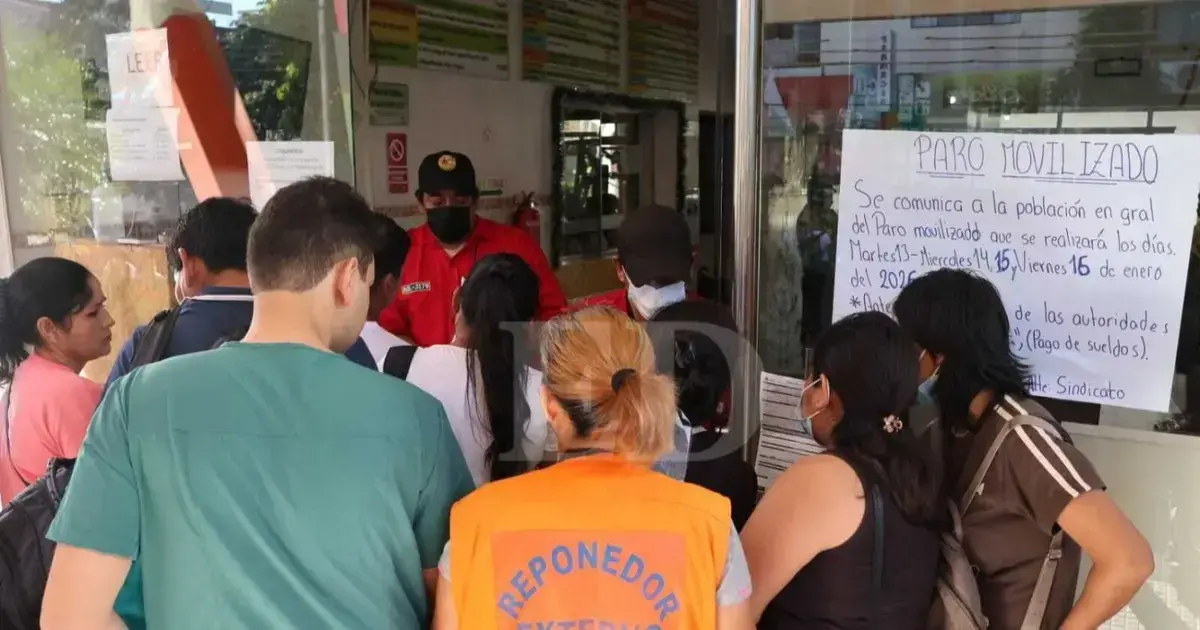 Hospital de Niños en medio del paro de trabajadores de salud