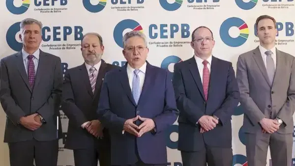 Directorio de la Confederación de Empresarios Privados de Bolivia (CEPB).